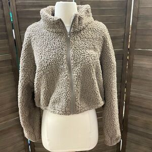 SKIMS Taupe Teddy Jacket